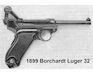 1899 Borchardt Luger 32, right side